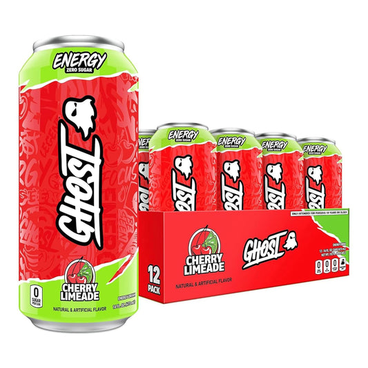 GHOST Energy Drink - 12 Pack, Welch's Grape Flavor, 16 oz Cans - Energy & Focus